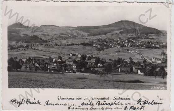  - Jiřetín pod Jedlovou, celkový pohled (Panorama von St. Georgenthal - Sudetengau)