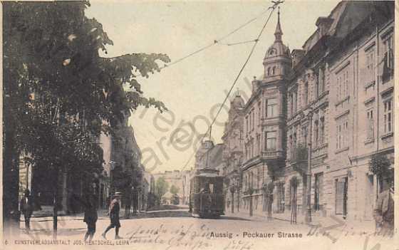  - Ústí nad Labem částečný pohled TRAMVAJ DA