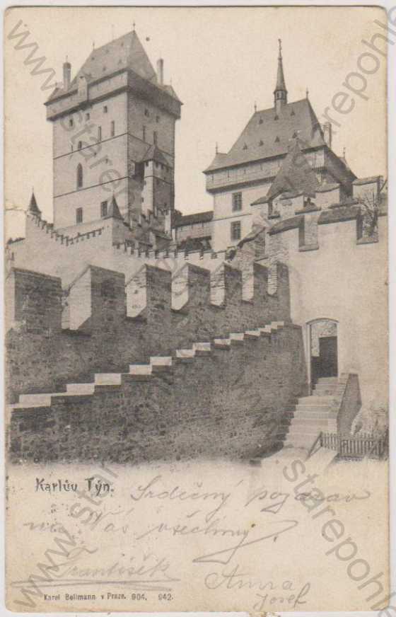  - Karlův Týn - hrad Karlštejn, DA