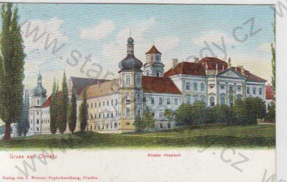  - Olomouc (Olmütz), klášter, kolorovaná
