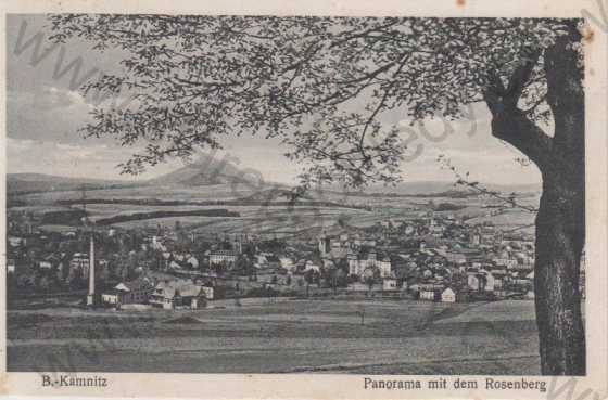  - Česká Kamenice (Böhm. Kamnitz), pohled na město
