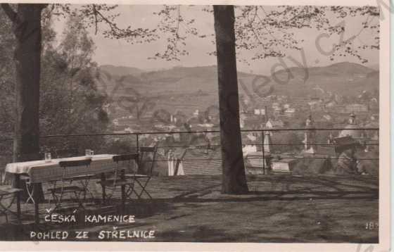  - Česká Kamenice (Böhm. Kamnitz), pohled ze střelnice