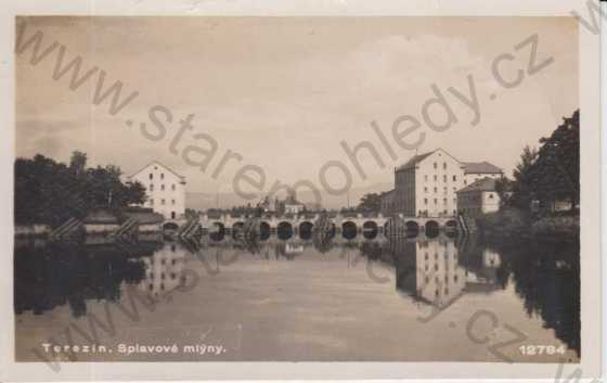  - Terezín (Theresienstadt), splavové mlýny