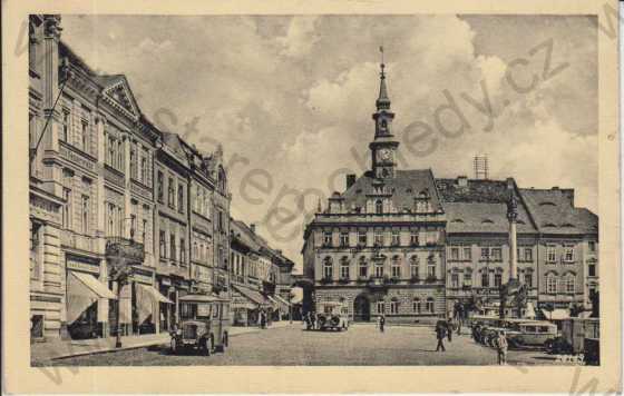  - Česká Lípa (Leipa), náměstí, autobus, AUTO