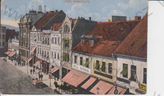 - Česká Lípa (Leipa), náměstí, kolorovaná