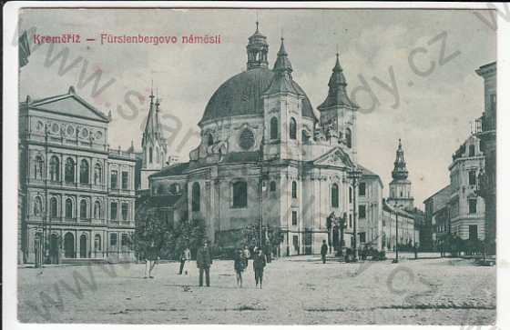  - Kroměříž Fürstenbergovo náměstí kostel