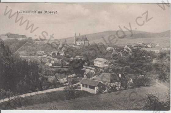  - Lomnice na Moravě, pohled na město