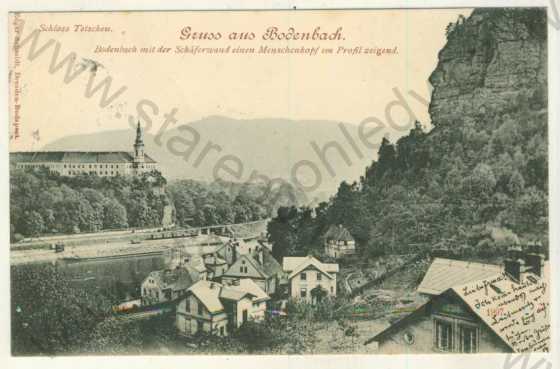  - Děčín (Bodenbach an der Elbe) - Pastýřská stěna, zámek, DA