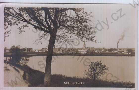  - Nová Bystřice (Neubistritz), pohled na město