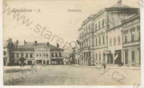  - Lanškroun / Landskron in Böhmen - náměstí