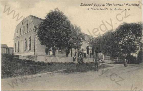  - Maršovice (Marschowitz) - Eduard Juppes Restaurant Fortuna - restaurace