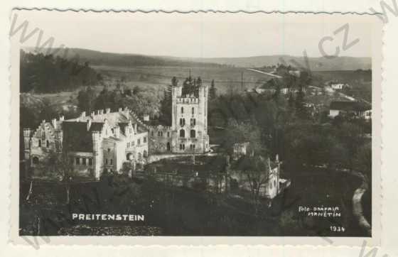  - Nové Městečko u Nečtin - Preitenstein (Preitenštejn / Nečtiny) - zřícenina hrad, foto Drápala