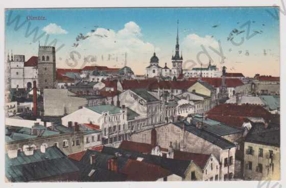  - Olomouc (Olmütz) - dílčí pohled, kolorovaná