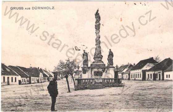  - Drnholec (Dürnholz) - náměstí, Mariánský sloup