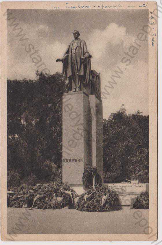  - Praha - pomník Woodrow Wilson