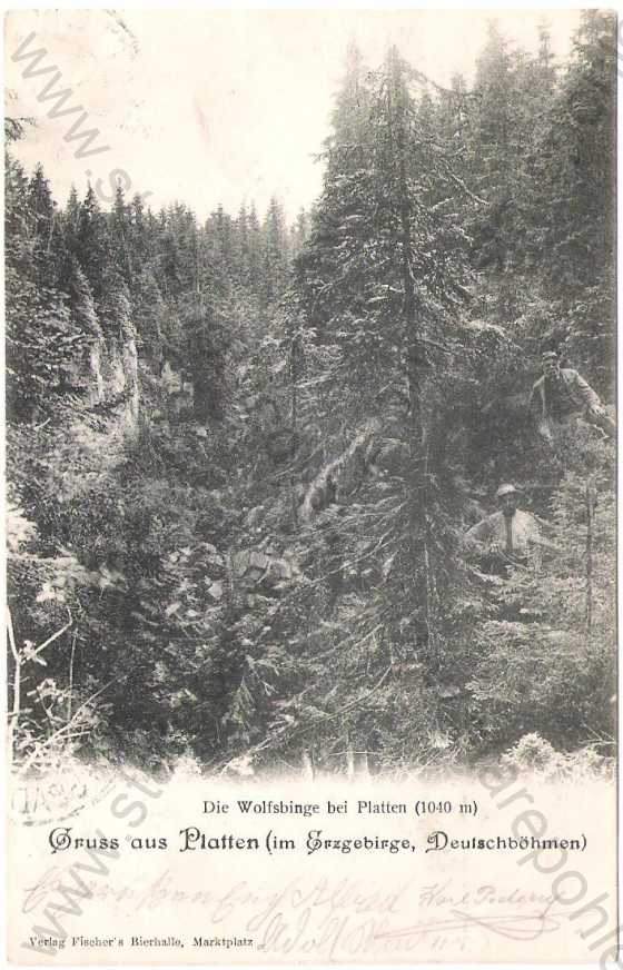  - Horní Blatná (Platten im Erzgebirge) - Vlčí jámy (Die Wolfsbinge), DA