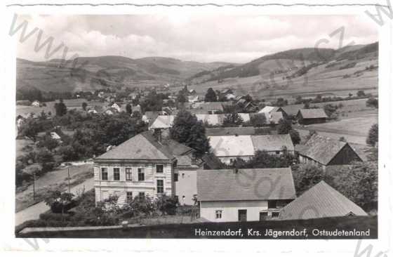  - Albrechtice  - část Hynčice (Heinzendorf) - celkový pohled