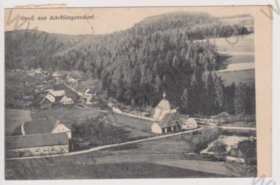  - Staré Purkartice (Alt Bürgersdorf) - celkový pohled