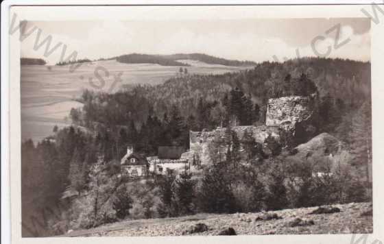  - Nový Hrádek nad Metují, hrad Frymburk, foto J.K.R.