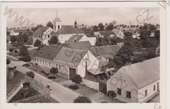  - Sezimovo Ústí - dílčí pohled - kostel a okolí