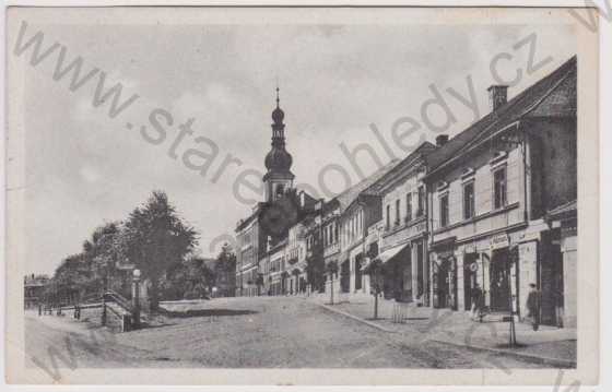  - Lysá nad Labem - kostel, škola, obchody