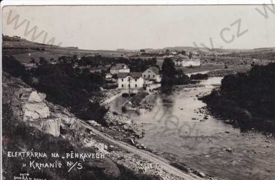  - Krhanice (Říčany), elektrárna, foto Dvořák