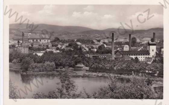  - Zábřeh (Olomouc), celkový pohled, pivovar, FOTOTYPIA-Vyškov