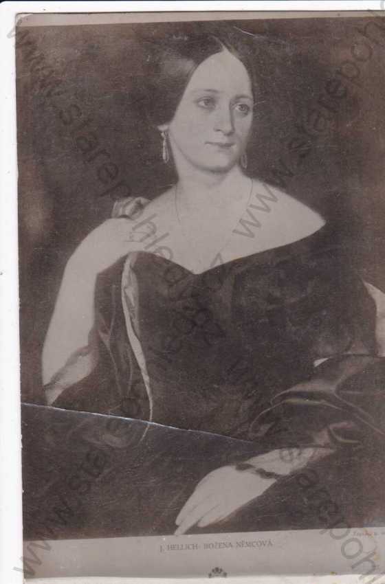  - Božena Němcová, česká spisovatelka (1820-1862), foto Zikm. Reach 