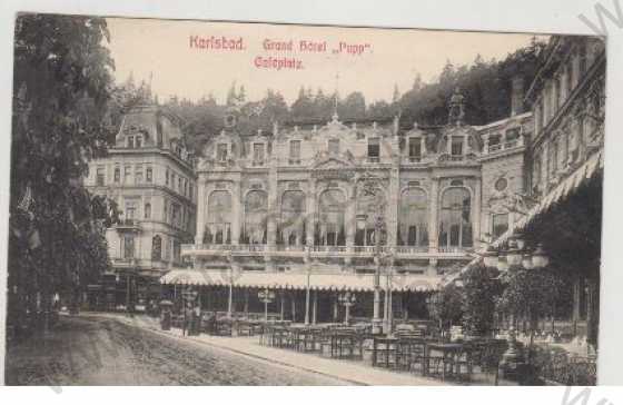  - Karlovy Vary (Karlsbad), Hotel Pupp, kavárna
