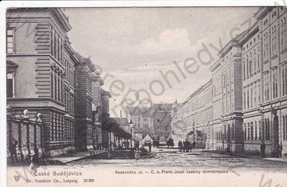  - České Budějovice, Radeckého ulice, kasárna