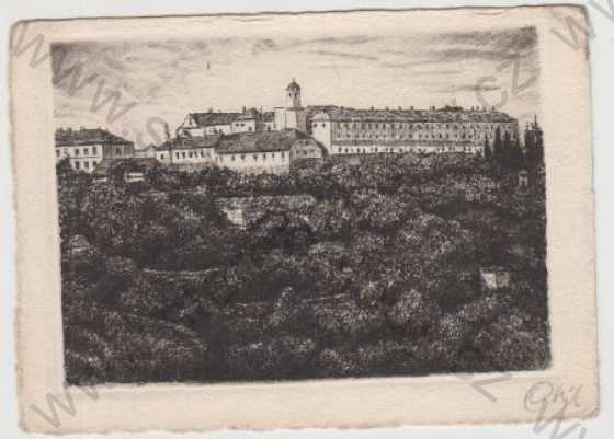 - Brno, hrad Špilberk, plastická karta