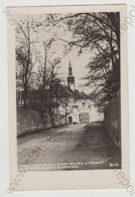  - Hájek, Mariánské poutní místo, Františkánský klášter