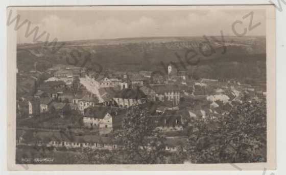  - Moravský Krumlov, pohled na město