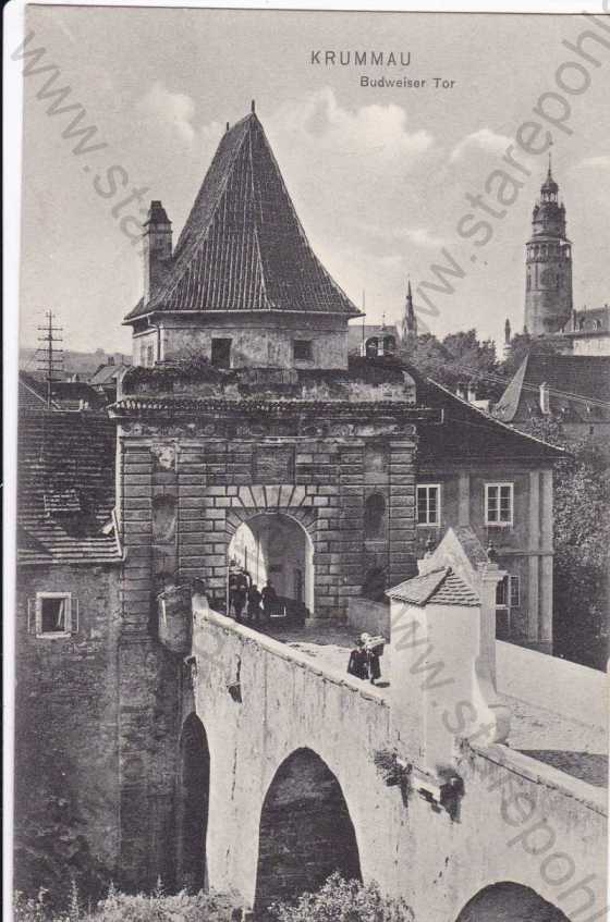  - Český Krumlov (Krummau), Budějovická brána, foto J.Seidel