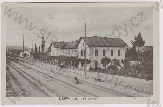  - Česká Lípa (Leipa in Böhmen) - nádraží