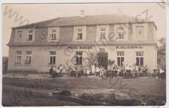  - Poříčí (České Budějovice) - dle razítka - Hotel Marek, kavárna