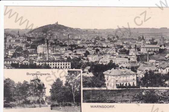  - Varnsdorf, dva záběry města