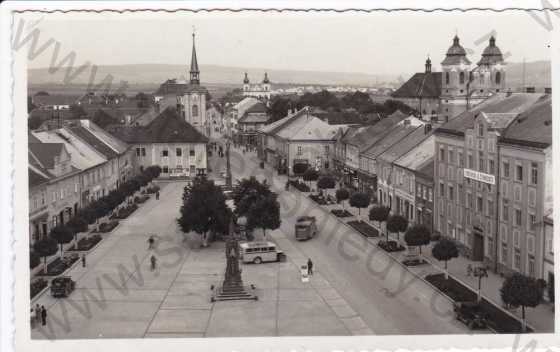  - Kostelec nad Orlicí (Hradec Králové), náměstí,  razítko 