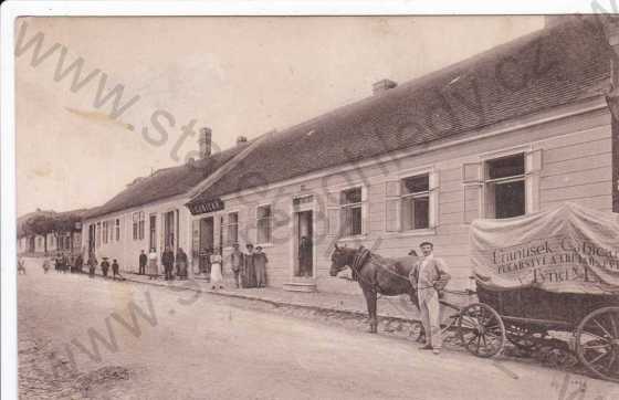  - Týnec nad Labem, firma-pekařství a krupařství František Cabicara, foto Ruda Bruner-Dvořák