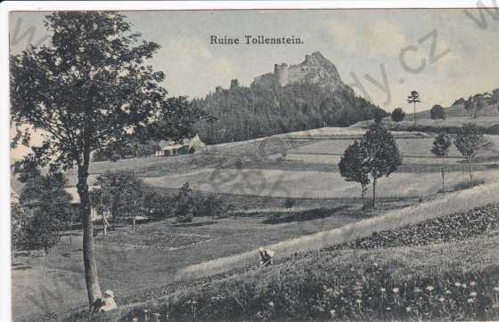  - Tolštejn(Tollenstein), Lužické hory, zřícenina hradu