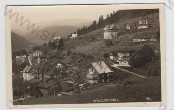 - Špindlerův Mlýn (Spindelmühle), Trutnov, Krkonoše, pohled na město