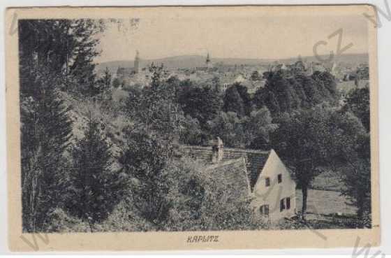  - Kaplice (Kaplitz), Český Krumlov, pohled na město