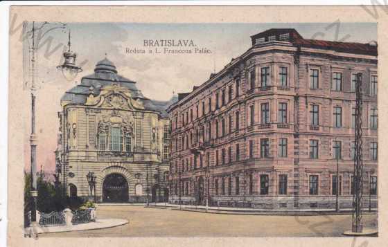  - Bratislava, Reduta a L.Francona Palác, kresba