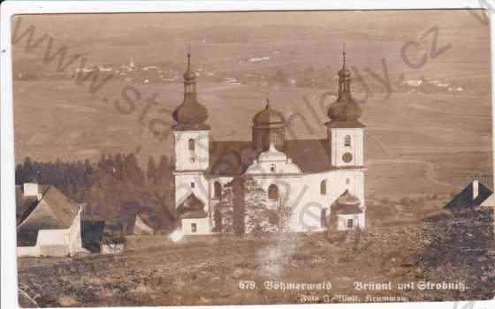  - Dobrá Voda, část Horní Stropnice, poutní místo, barokní kostel, foto Wolf