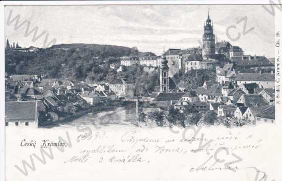  - Český Krumlov, celkový pohled, foto J.Seidel, DA