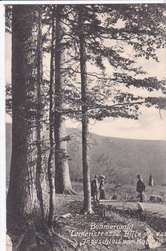  - Šumava, hora Boubín, část obce Buk, lovecký zámeček, foto J.Seidel