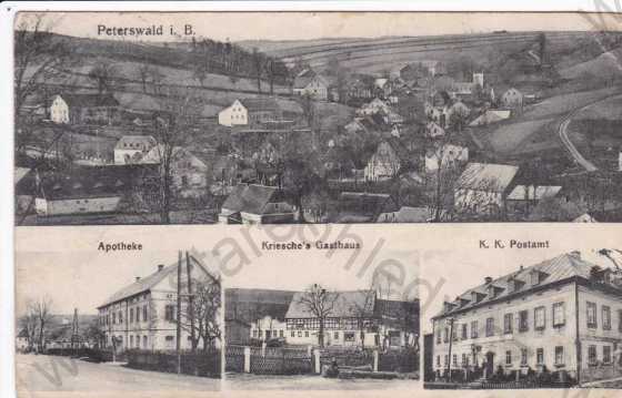  - Petrovice (Peterswald i.B.), Libouchec, více záběrů obce