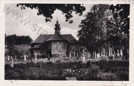 - Velké Karlovice, dřevěný kostelík z r.1752