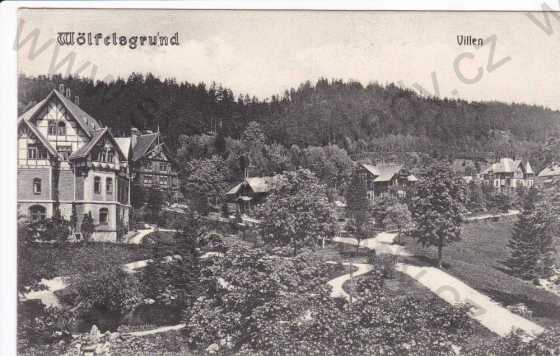  - Kladská Bystřice, Vlčí důl(Wölfelsgrund), vily, foto A.Gröger