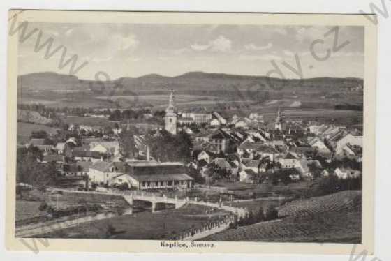  - Český Krumlov, Šumava, Kaplice, Pohled na město